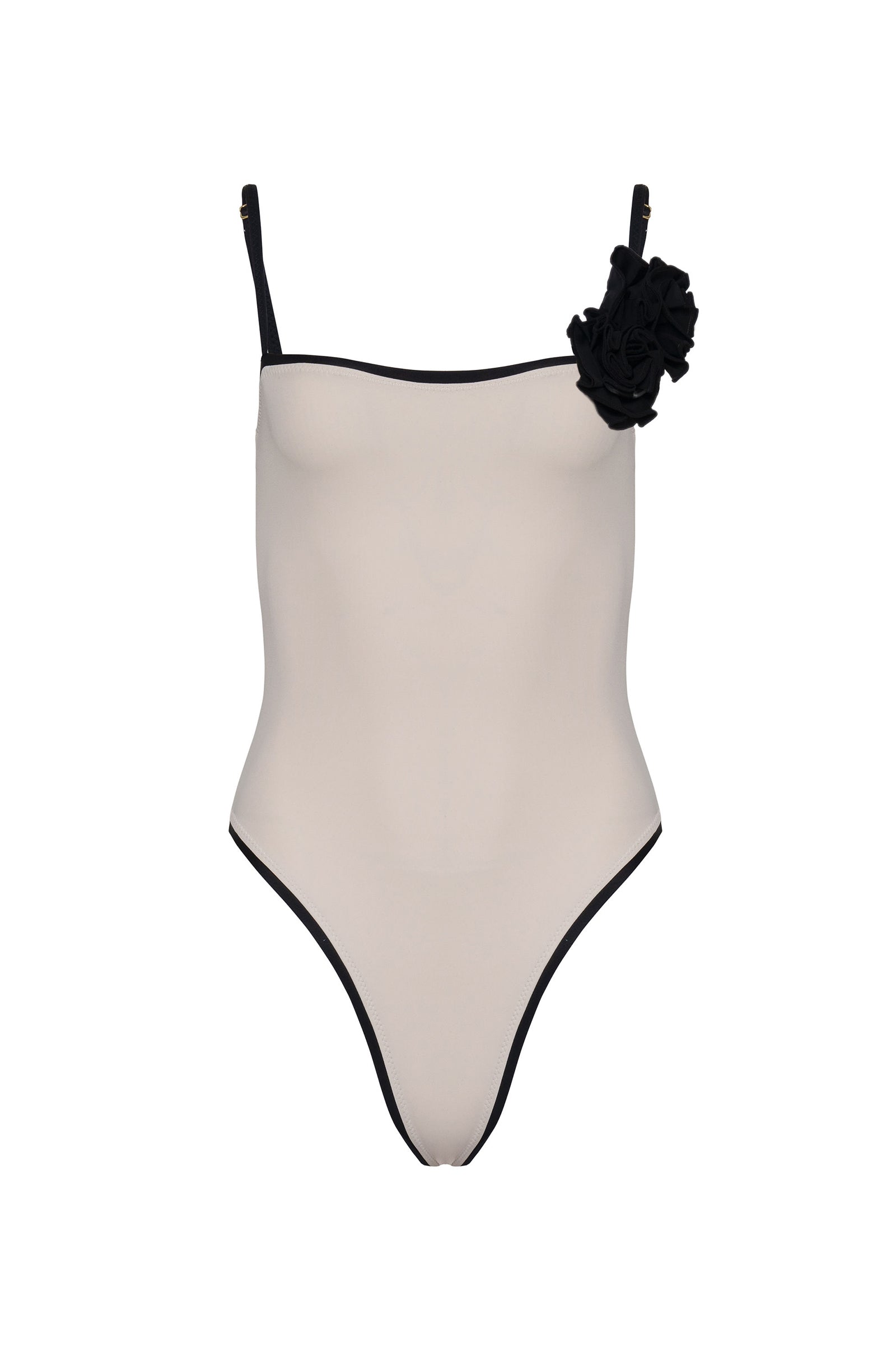 Vienna One-piece Off White Black Line